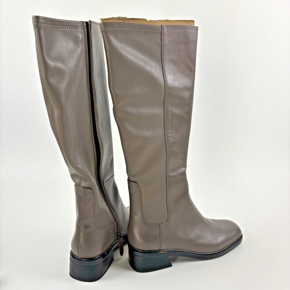 Franco Sarto Women's Giselle Tall Medium Shaft Boot Castagno Leather Size 9W - Picture 5 of 16
